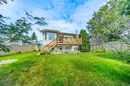27 Escott Close, Red Deer, AB - Outdoor With Deck Patio Veranda