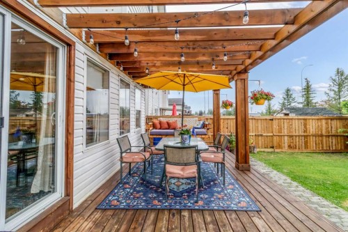 56 Jones Crescent, Red Deer, AB - Outdoor With Deck Patio Veranda With Exterior