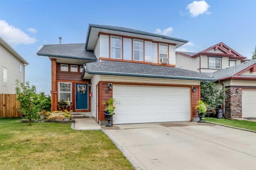 56 Jones Crescent, Red Deer, AB - Outdoor With Facade