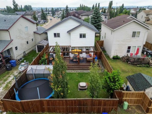 56 Jones Crescent, Red Deer, AB - Outdoor With Deck Patio Veranda With Exterior