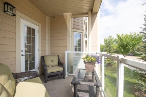 226-6 Michener Boulevard, Red Deer, AB - Outdoor With Deck Patio Veranda With Exterior