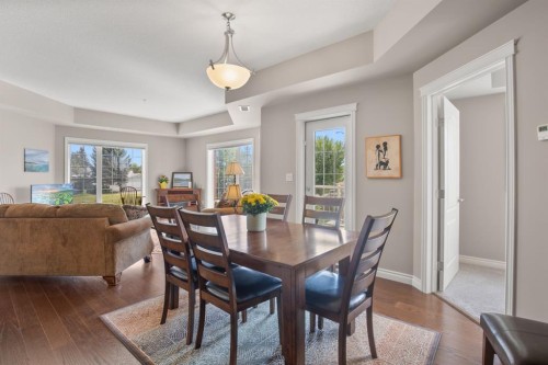 226-6 Michener Boulevard, Red Deer, AB - Indoor Photo Showing Dining Room