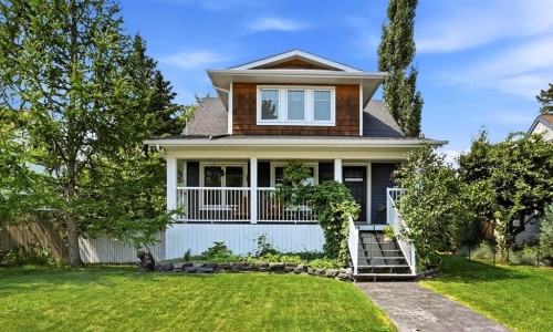 5808 43 Avenue, Red Deer, AB - Outdoor With Deck Patio Veranda With Facade