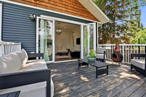 5808 43 Avenue, Red Deer, AB - Outdoor With Deck Patio Veranda With Exterior