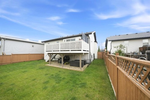 355 Duston Street, Red Deer, AB - Outdoor With Deck Patio Veranda With Exterior