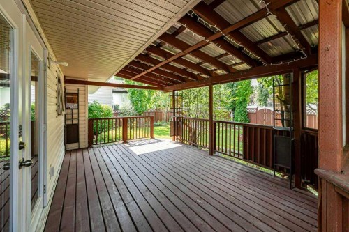 34 Duffield Avenue, Red Deer, AB - Outdoor With Deck Patio Veranda With Exterior