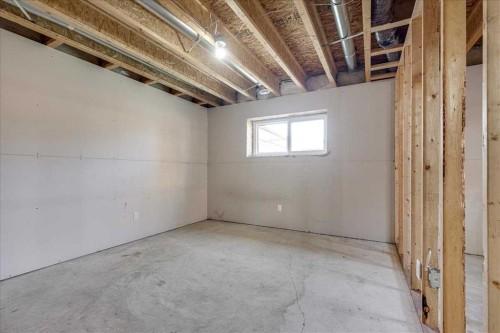 58 Ranchers Close, Lacombe, AB - Indoor Photo Showing Basement