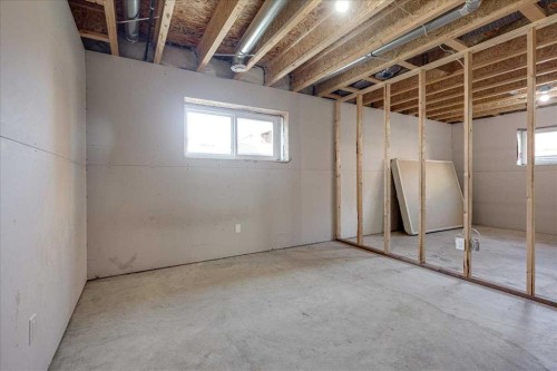 58 Ranchers Close, Lacombe, AB - Indoor Photo Showing Basement