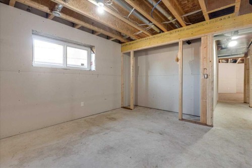 58 Ranchers Close, Lacombe, AB - Indoor Photo Showing Basement