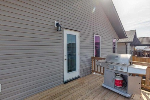 58 Ranchers Close, Lacombe, AB - Outdoor With Deck Patio Veranda With Exterior