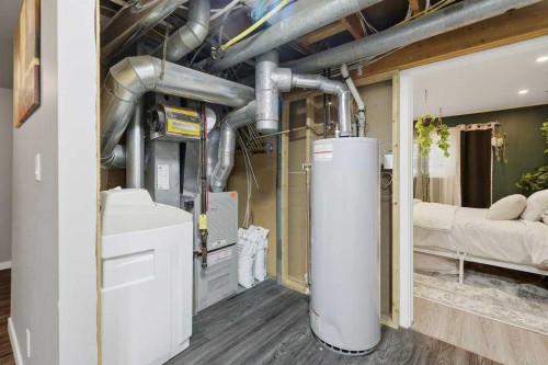 49 Macfarlane Avenue, Red Deer, AB - Indoor Photo Showing Basement