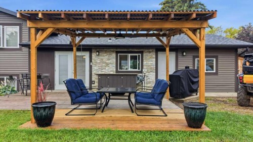 49 Macfarlane Avenue, Red Deer, AB - Outdoor With Deck Patio Veranda