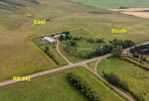 35219 Range Road 242, Rural Red Deer County, AB - Outdoor With View