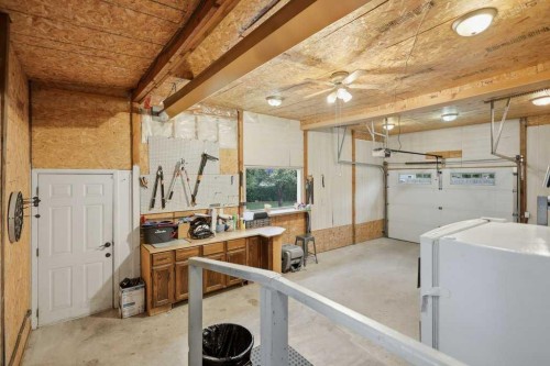 3501 Spruce Drive, Red Deer, AB - Indoor Photo Showing Garage