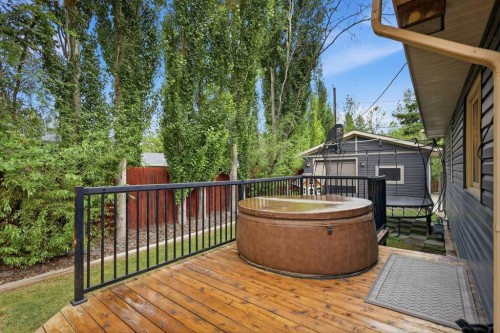 3501 Spruce Drive, Red Deer, AB - Outdoor With Deck Patio Veranda With Exterior