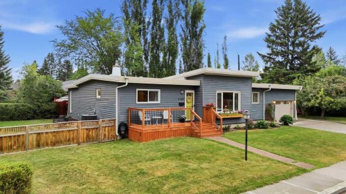 3501 Spruce Drive, Red Deer, AB - Outdoor With Deck Patio Veranda