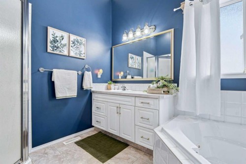 98 Duval Crescent, Red Deer, AB - Indoor Photo Showing Bathroom