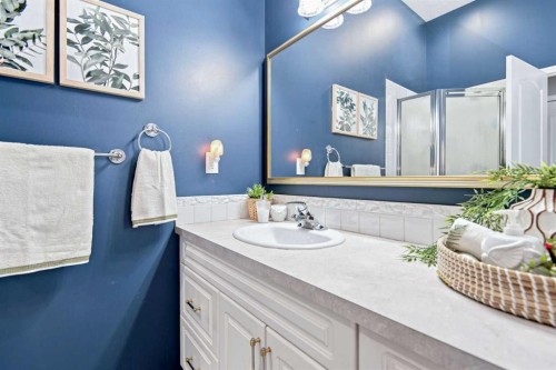98 Duval Crescent, Red Deer, AB - Indoor Photo Showing Bathroom