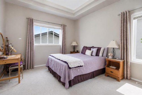 98 Duval Crescent, Red Deer, AB - Indoor Photo Showing Bedroom