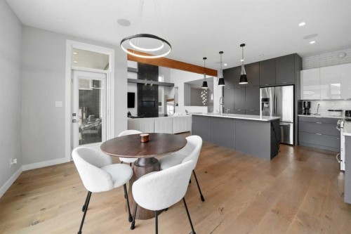 102 Longmire Close, Red Deer, AB - Indoor Photo Showing Dining Room