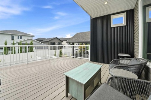 102 Longmire Close, Red Deer, AB - Outdoor With Deck Patio Veranda With Exterior