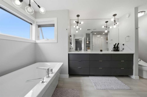 102 Longmire Close, Red Deer, AB - Indoor Photo Showing Bathroom