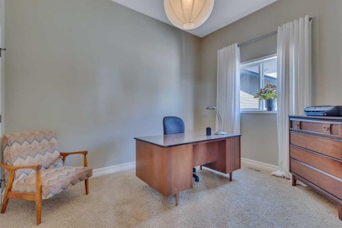 96 Valentine Crescent, Red Deer, AB - Indoor Photo Showing Office