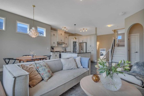 96 Valentine Crescent, Red Deer, AB - Indoor Photo Showing Living Room