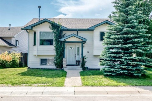 78 Drummond Avenue, Red Deer, AB - Outdoor With Facade