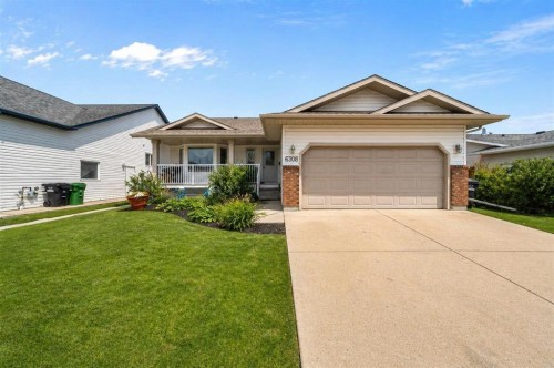 6308 30 Avenue, Camrose, AB - Outdoor With Deck Patio Veranda With Facade