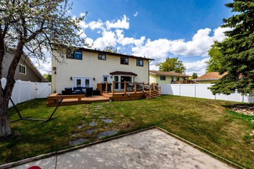 19 Maxwell Avenue, Red Deer, AB - Outdoor With Deck Patio Veranda With Backyard With Exterior
