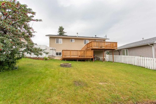22 Bruns Crescent, Lacombe, AB - Outdoor With Deck Patio Veranda