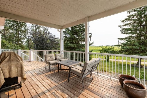3411 Highway 54, Rural Red Deer County, AB - Outdoor With Deck Patio Veranda With Exterior