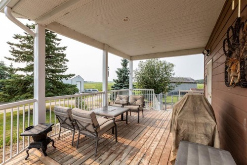 3411 Highway 54, Rural Red Deer County, AB - Outdoor With Deck Patio Veranda With Exterior