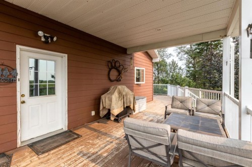 3411 Highway 54, Rural Red Deer County, AB - Outdoor With Deck Patio Veranda With Exterior