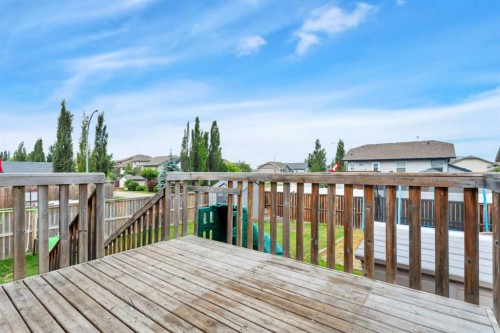 70 Garden Road, Lacombe, AB - Outdoor With Deck Patio Veranda With Exterior