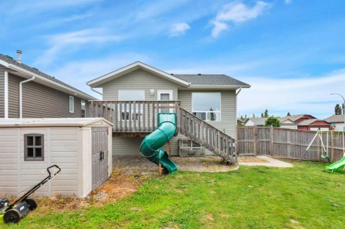 70 Garden Road, Lacombe, AB - Outdoor With Deck Patio Veranda