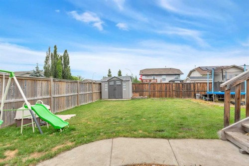 70 Garden Road, Lacombe, AB - Outdoor With Backyard