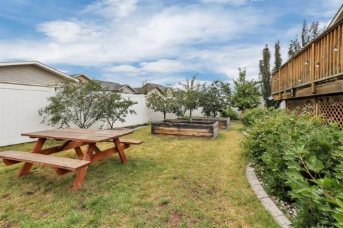 203 Cedar Square, Blackfalds, AB - Outdoor With Deck Patio Veranda
