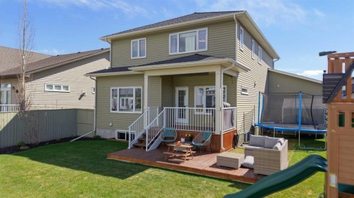 10 Viceroy Crescent, Olds, AB - Outdoor With Deck Patio Veranda With Exterior