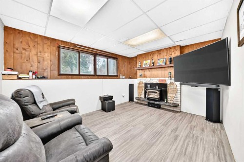 165 Wilson Crescent, Red Deer, AB - Indoor With Fireplace