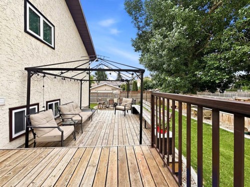 60 Conners Crescent, Red Deer, AB - Outdoor With Deck Patio Veranda