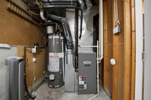 84 Heartland Crescent, Penhold, AB - Indoor Photo Showing Basement