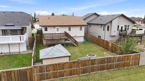 84 Heartland Crescent, Penhold, AB - Outdoor With Deck Patio Veranda