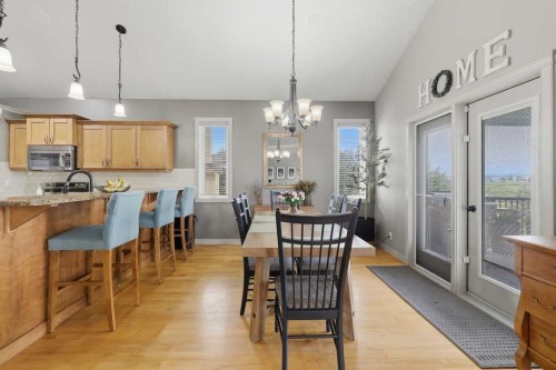 106 Oaklands Crescent, Red Deer, AB - Indoor Photo Showing Dining Room