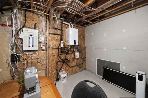 2 Estella Crescent, Lacombe, AB - Indoor Photo Showing Basement