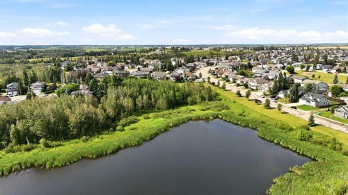 2 Estella Crescent, Lacombe, AB - Outdoor With Body Of Water With View