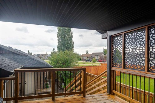 49 Castella Crescent, Red Deer, AB - Outdoor With Deck Patio Veranda With Exterior