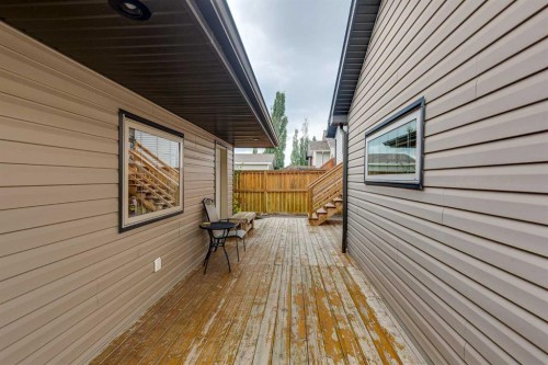 49 Castella Crescent, Red Deer, AB - Outdoor With Deck Patio Veranda With Exterior