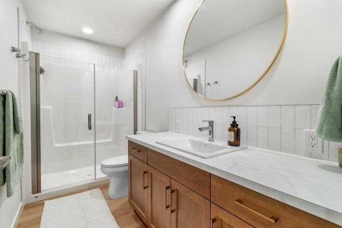 18 Fawn Meadows Drive, Delburne, AB - Indoor Photo Showing Bathroom